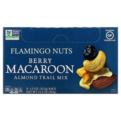 Flamingo Nuts - Berry Macaroon Almond Trail Mix